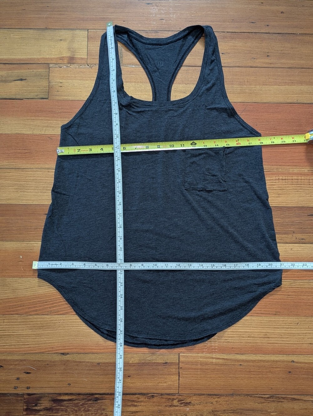 **LULULEMON  2 - Pack**                OM RACERBACK Tank & YOGI RACER Tank -12? - Picture 9 of 11